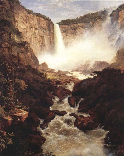 Frederic E.Church The Falls of Tequendama,Near Bogota,New Granada China oil painting art